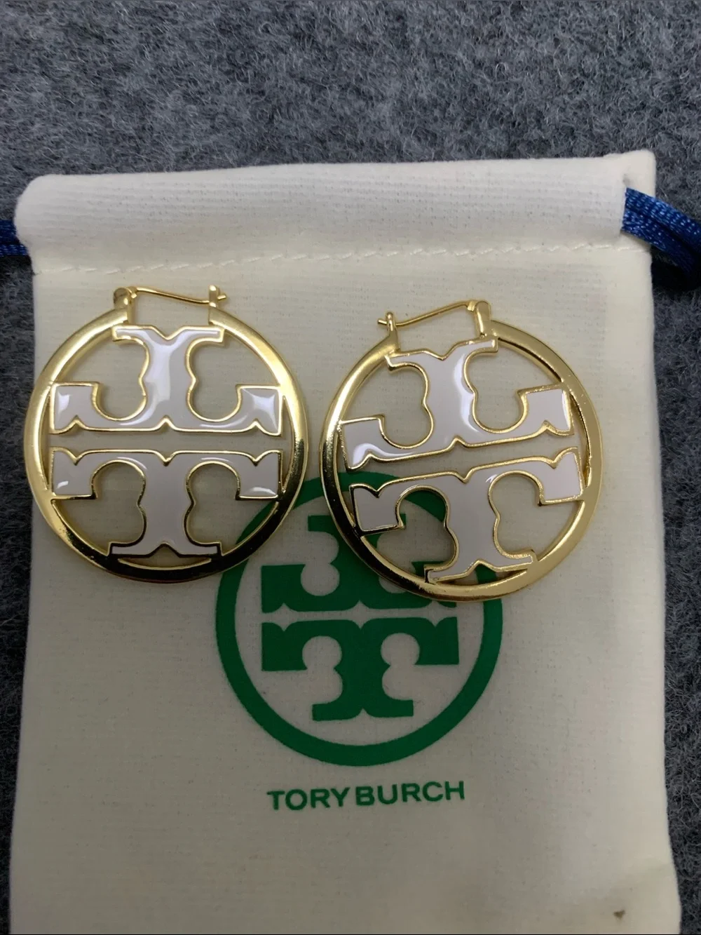 Tory Burch gold tone